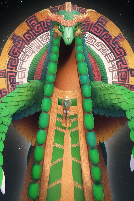 An image depicting Quetzalcoatl (Aztec)